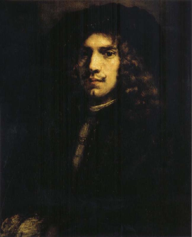 REMBRANDT Harmenszoon van Rijn Portrait of a Young Man oil painting image